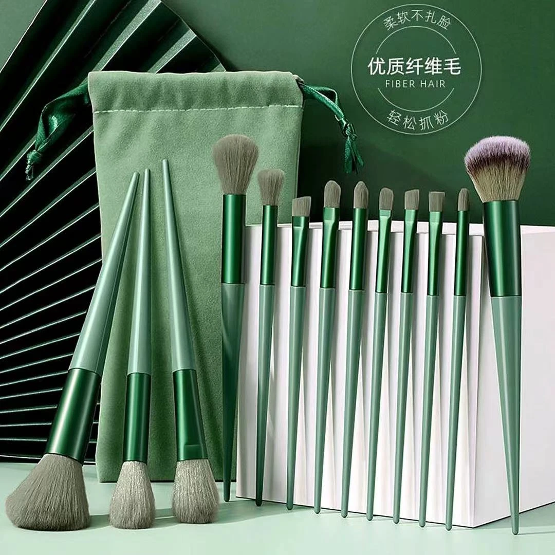 【13支套刷】化妆刷全套装工具软毛正品柔软便携初学者刷腮红眼影刷