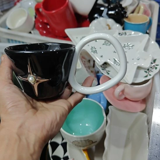 瓷片陶瓷杯碗盘微瑕介意慎拍