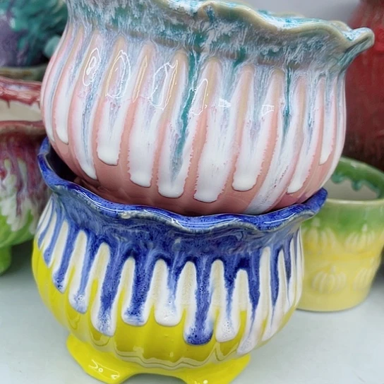 多肉绿植陶瓷花盆