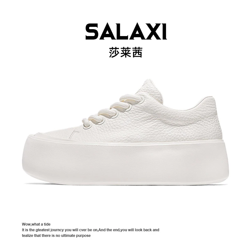 SALAXI/莎莱茜 2025冬季新品轻奢简约百搭明星同款男女运动板鞋