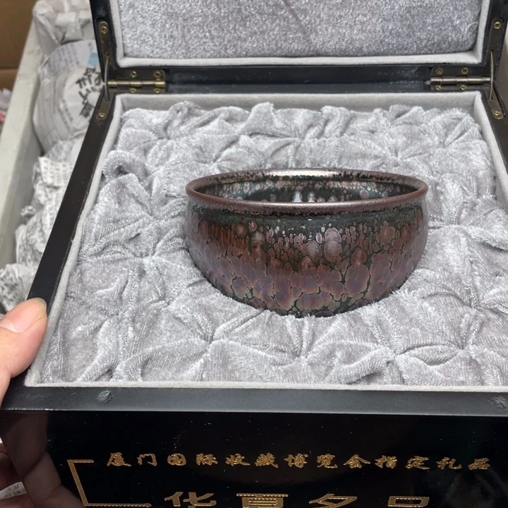 茶盏建窑建盏主人杯
