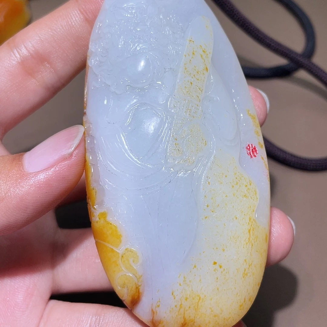 和田玉挂件未镶嵌Y