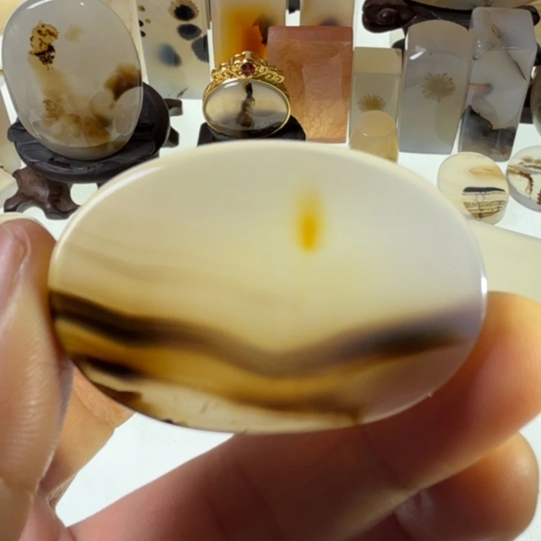 玛瑙/玉髓未镶嵌珠宝半成品