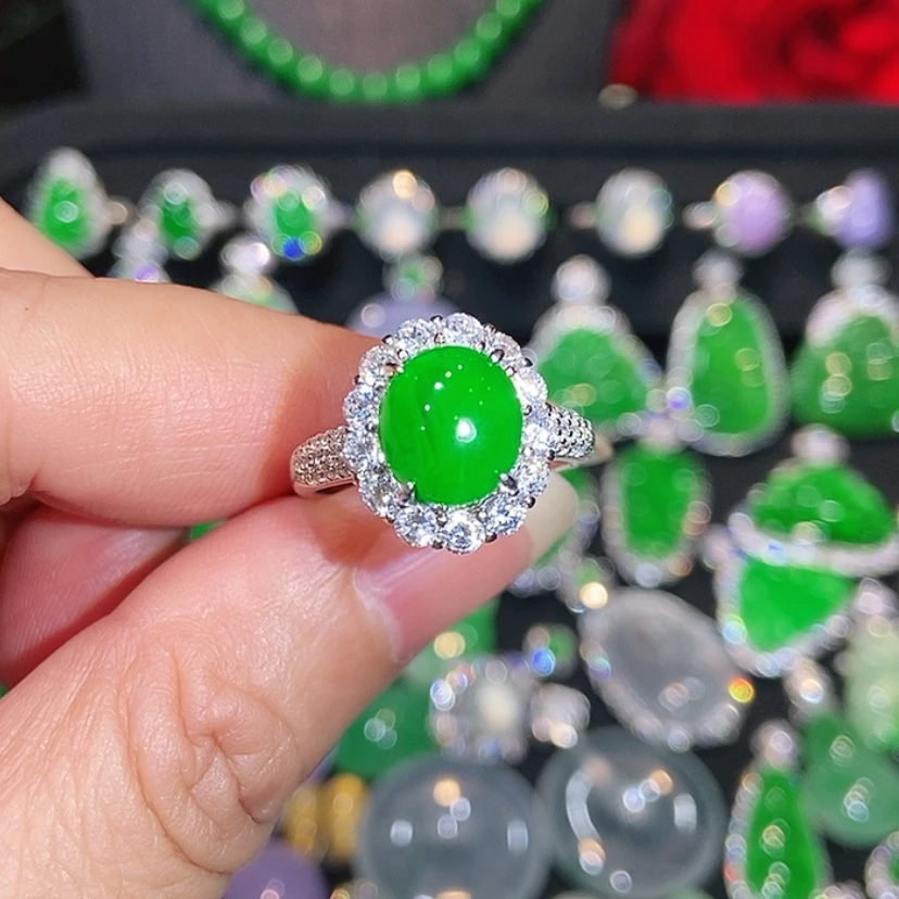 【闪购商品】未镶嵌戒指翡翠天然翡翠