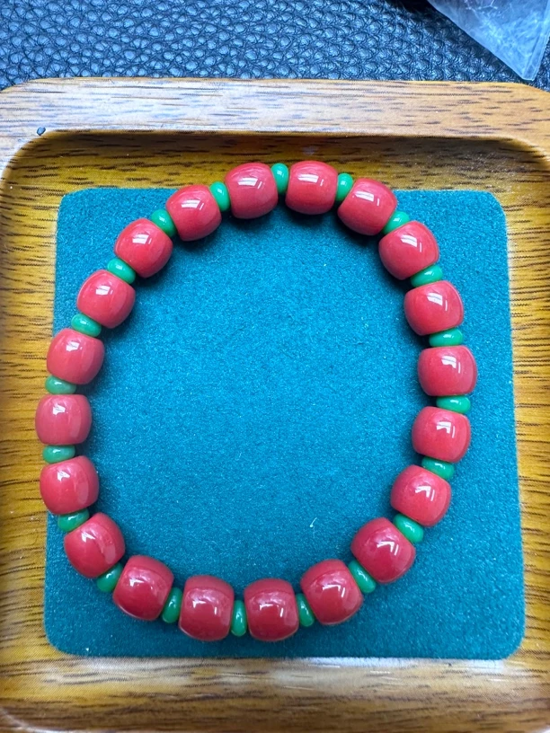 m288号卡8mm红色老型珠手串