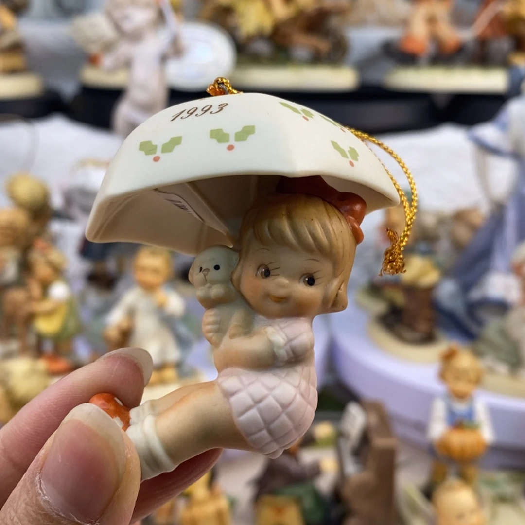 瓷片欧美中古美物摆件