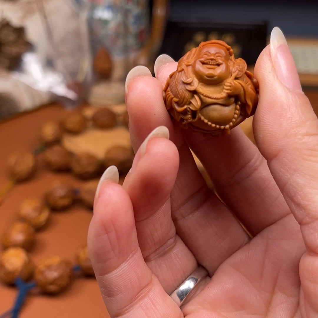 用***6橄榄核手串/手链荷叶米勒