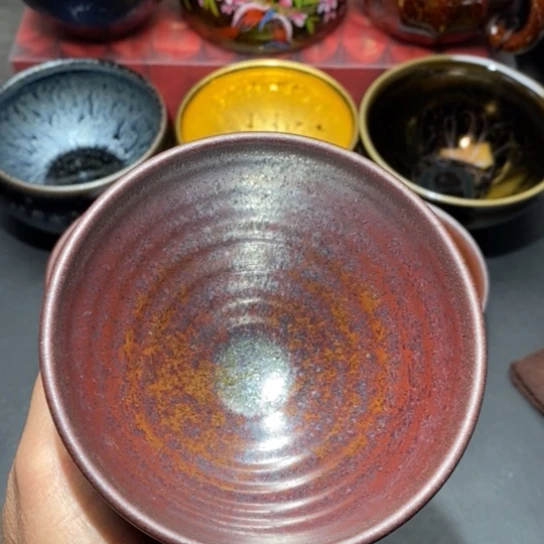 茶盏建盏主人杯茶壶盖碗品茗杯