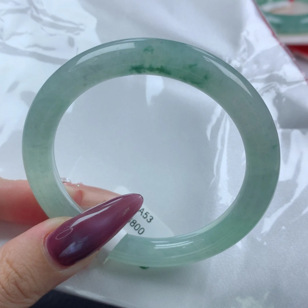 未镶嵌手镯翡翠缅甸天然翡翠A货53