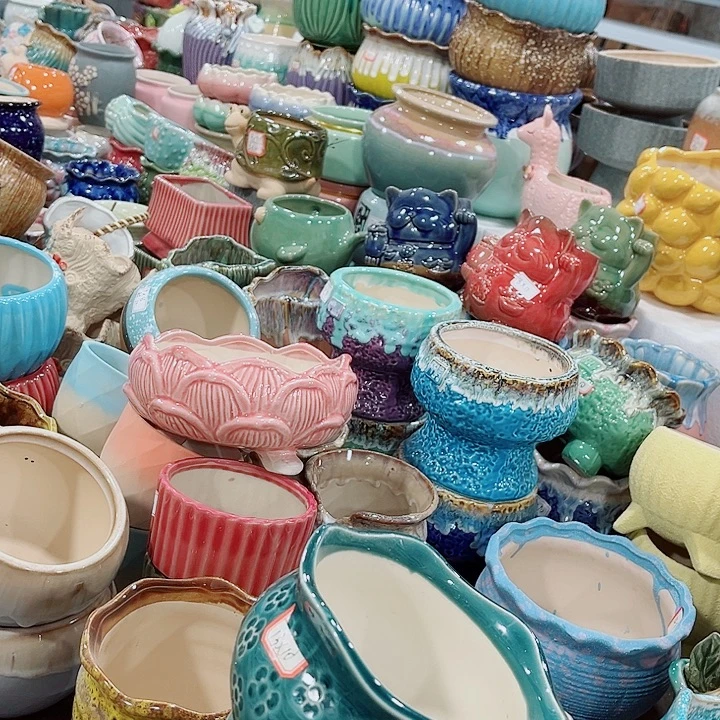 多肉花盆满10元包邮