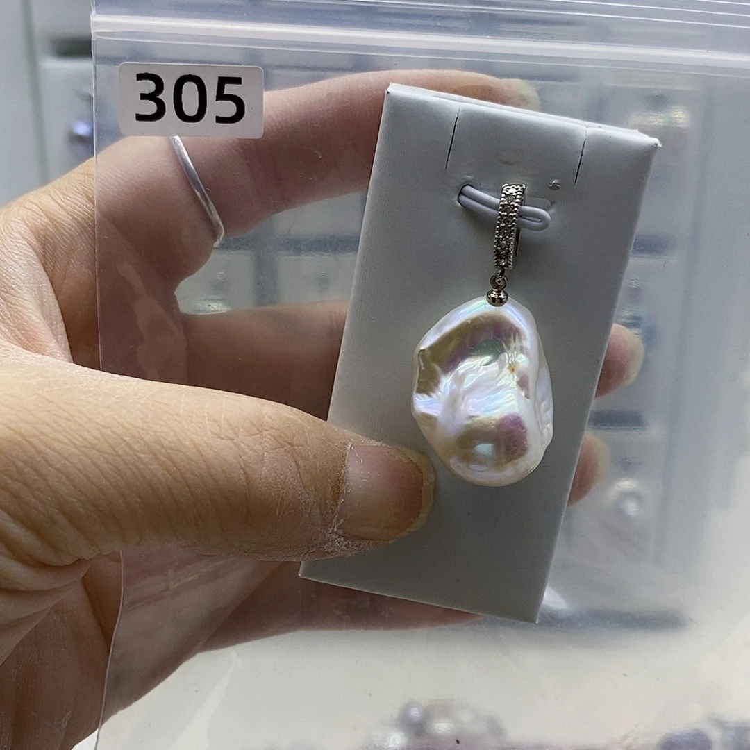 颈饰合金淡水珍珠