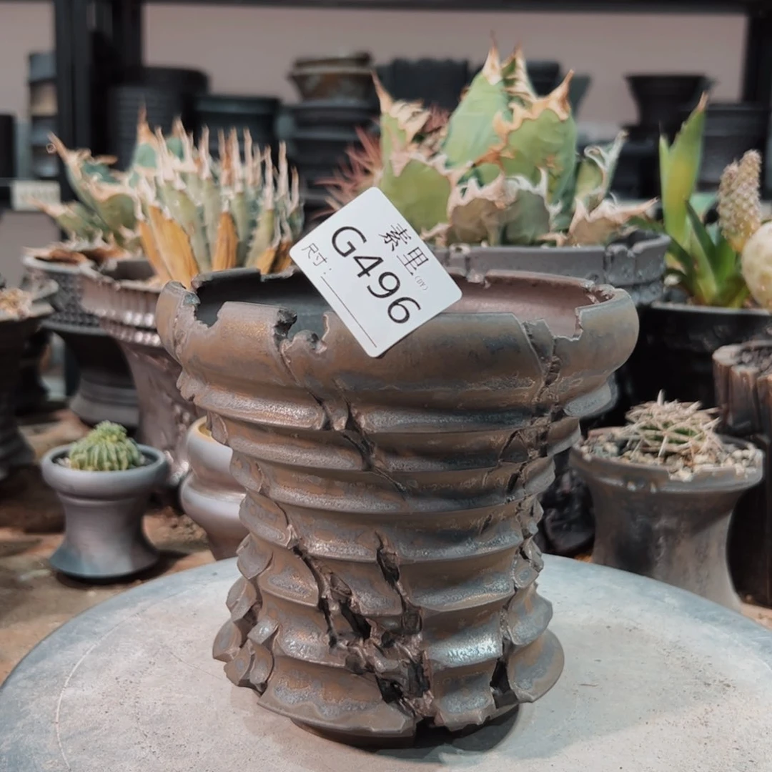 景德镇手工素里内口13.5高14