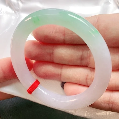 未镶嵌手镯翡翠圆条2773