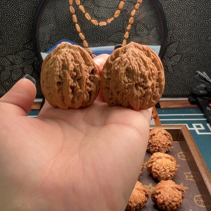 吊坠桃核文玩全品麦穗虎头