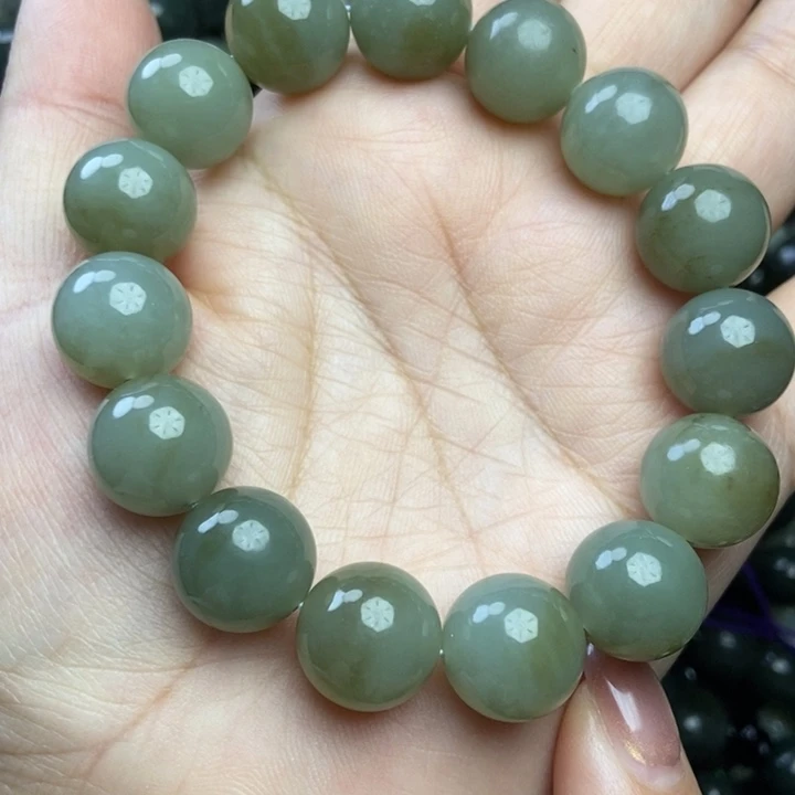 和田玉未镶嵌手链卡14