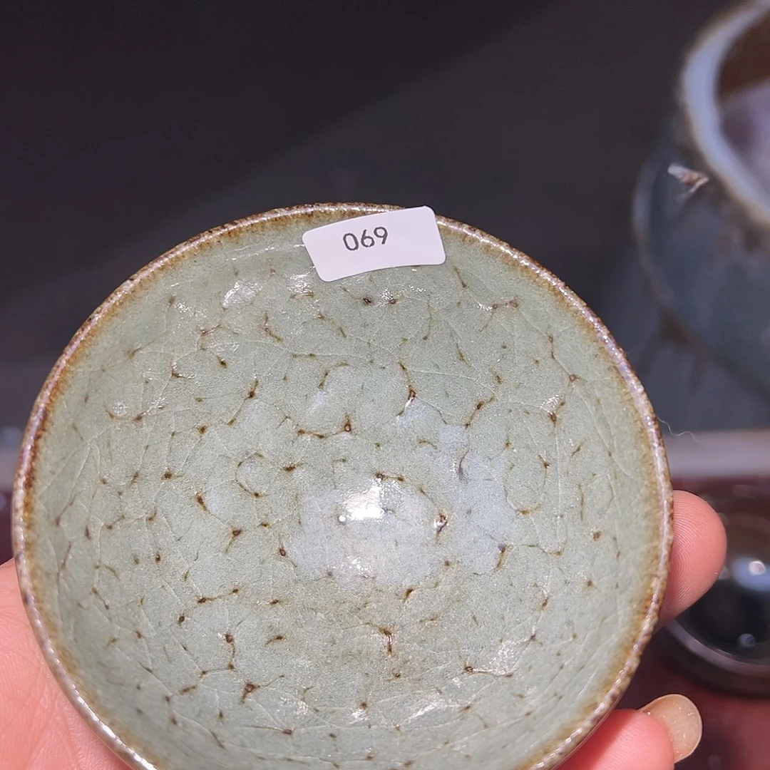 茶盏青钰龙窑主人杯069