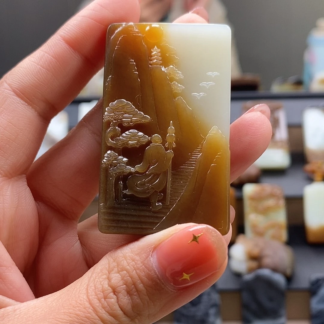 未镶嵌和田玉挂件