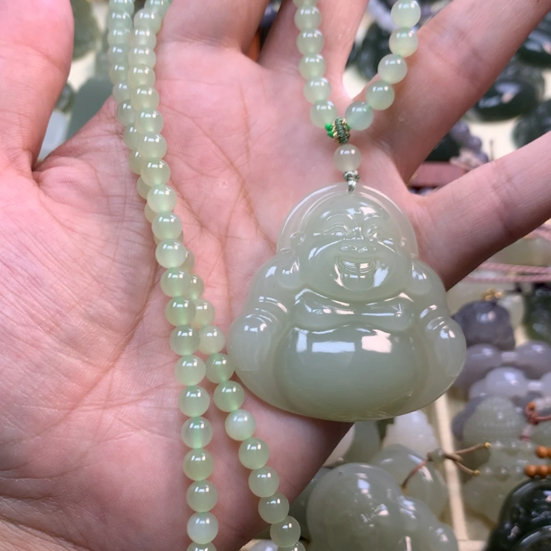 【闪购商品】和田玉未镶嵌颈饰锦****a