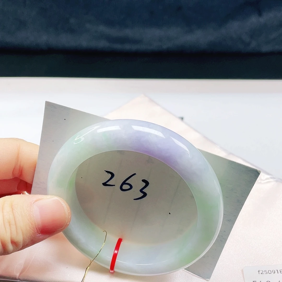 翡翠未镶嵌手镯54➕圈口