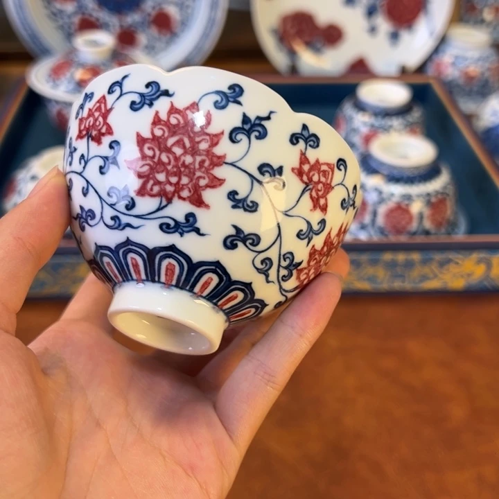 摆件景德镇茶器百宝箱
