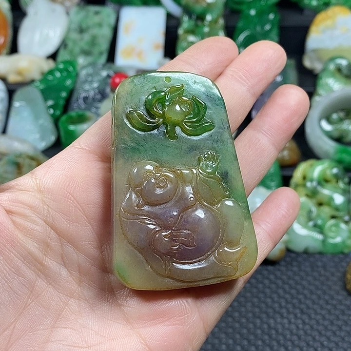 紫金钵盂菩提吊坠