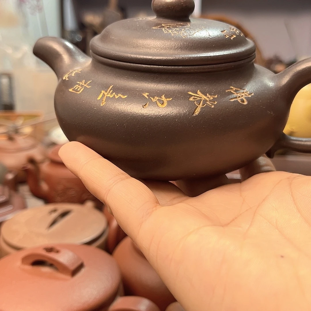 茶壶紫砂全手工制作