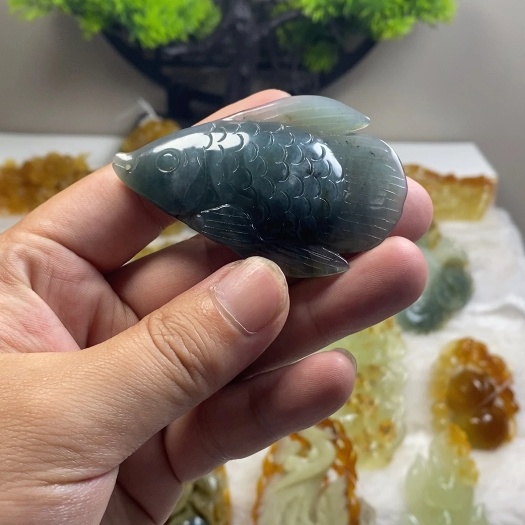 未镶嵌岫玉吊坠(不含链)