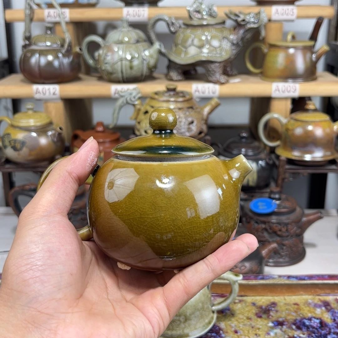 乾***坤建水紫陶微瑕放漏福利，建水紫陶传承纯裸坯柴烧