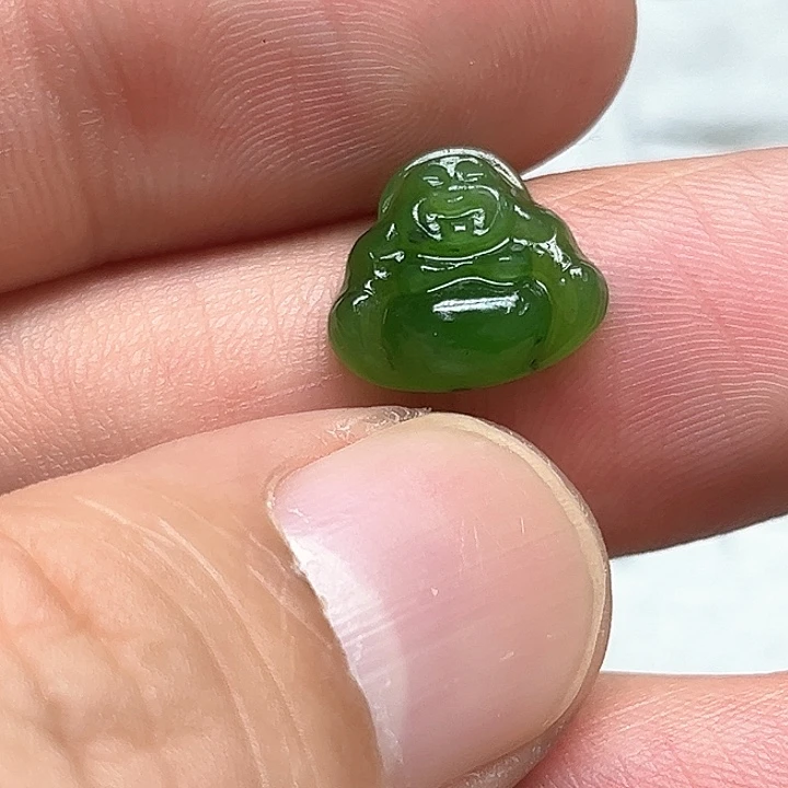 和田玉（碧玉）吊坠(不含链)未镶嵌