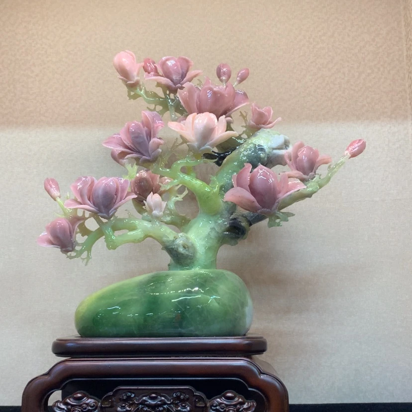 【闪购商品】未镶嵌蛇纹石玉摆件覆膜