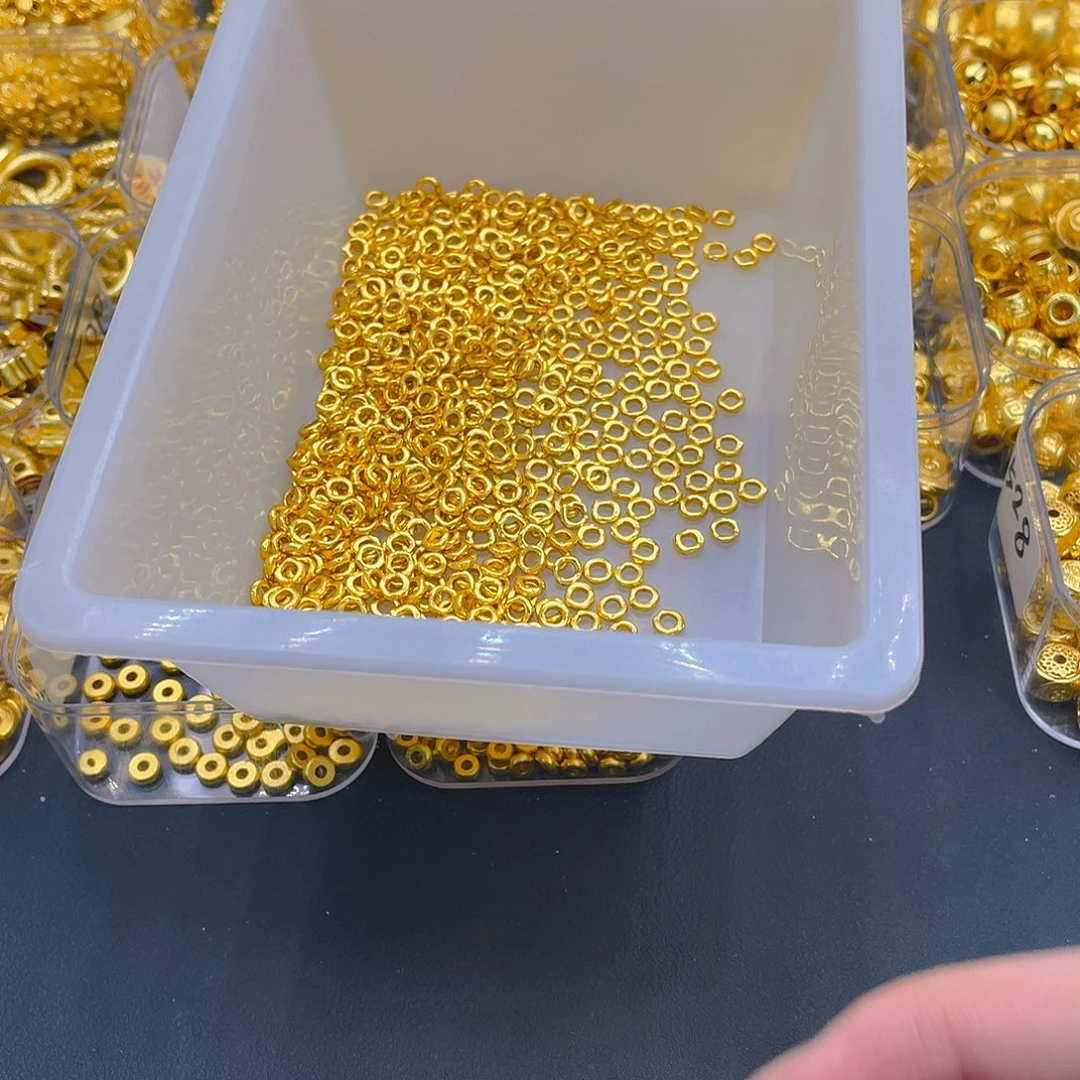 锆石铜合金新款盘缠5mm10个