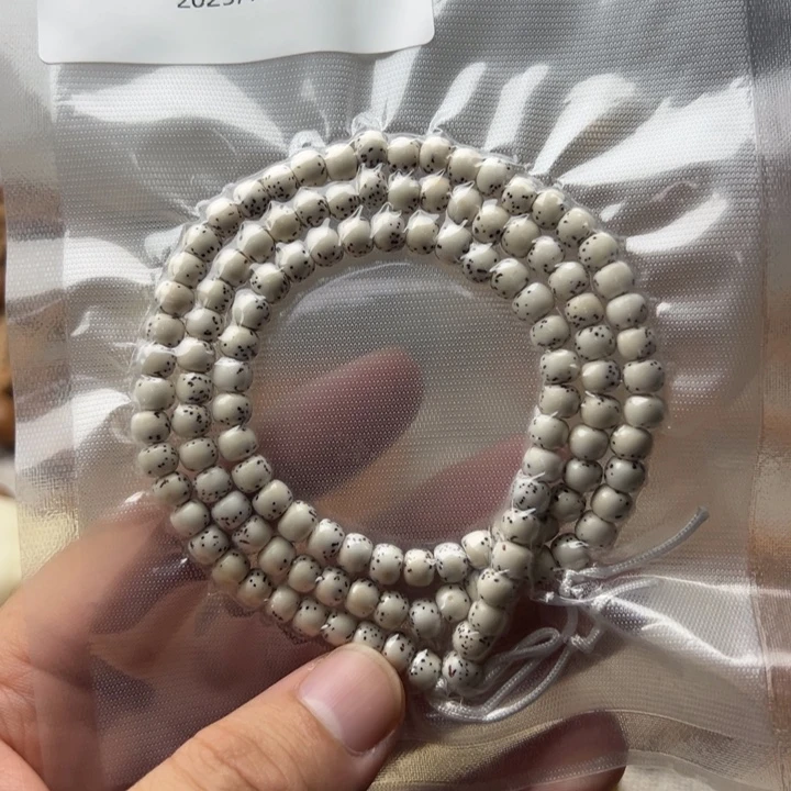 陪***饭手串星月菩提星月菩提长串6*5