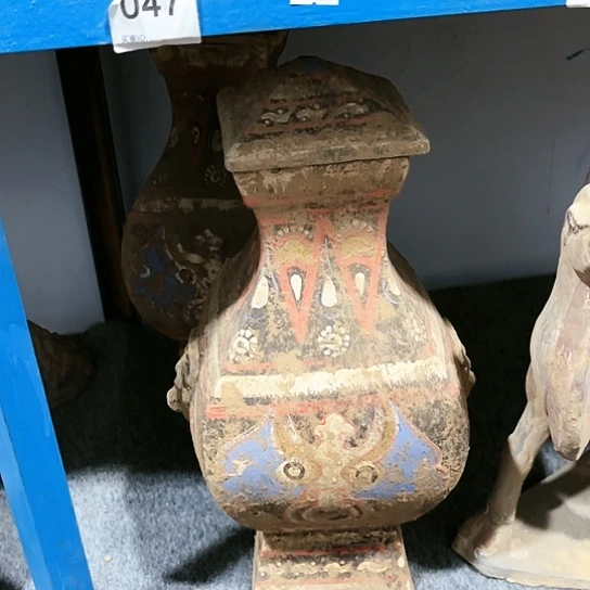 瓦当摆件摆件茶桌茶台陶瓷瓜****大