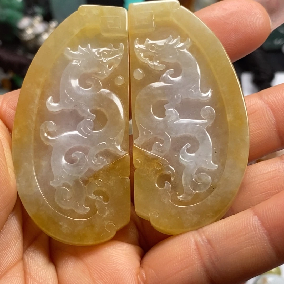 翡翠颈饰未镶嵌༺****༻