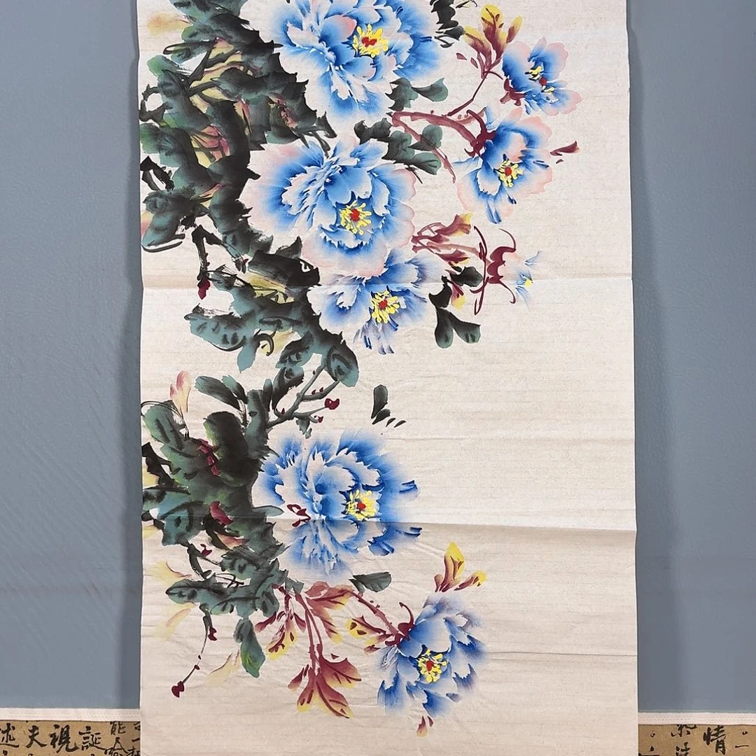 国画862 牡丹图画