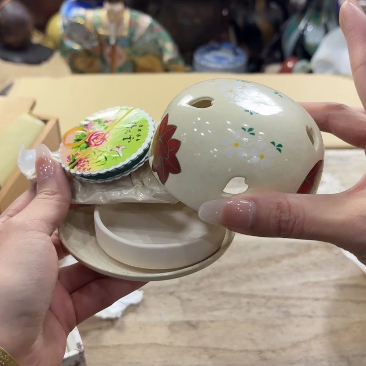 陶瓷古美术置物摆件