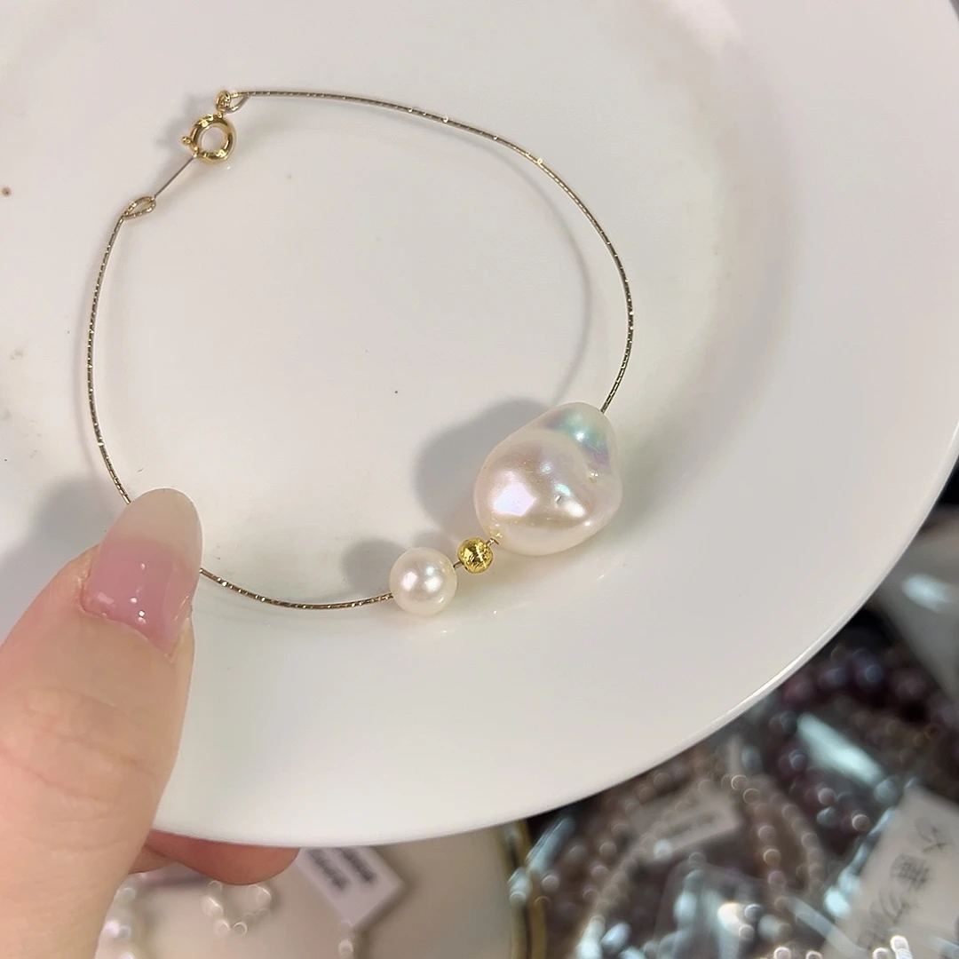 淡水珍珠天然淡水珍珠合金