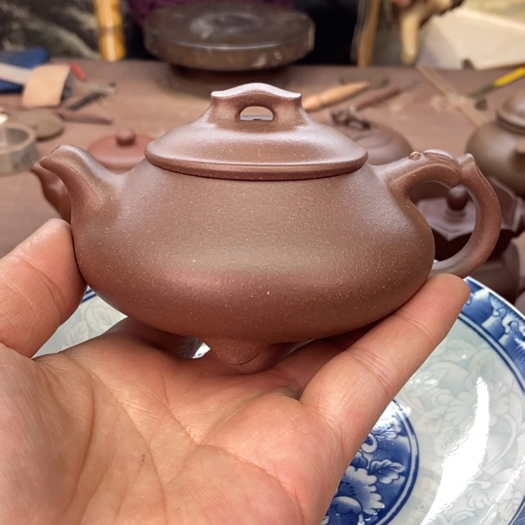茶壶紫砂220 容量宜兴紫砂壶