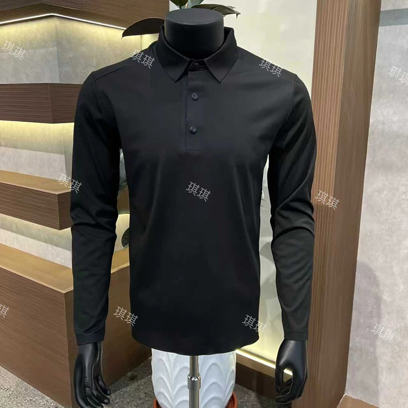 352#SG秋季男士百搭户外时尚POLO衫潮流速干休闲百搭纯色男装