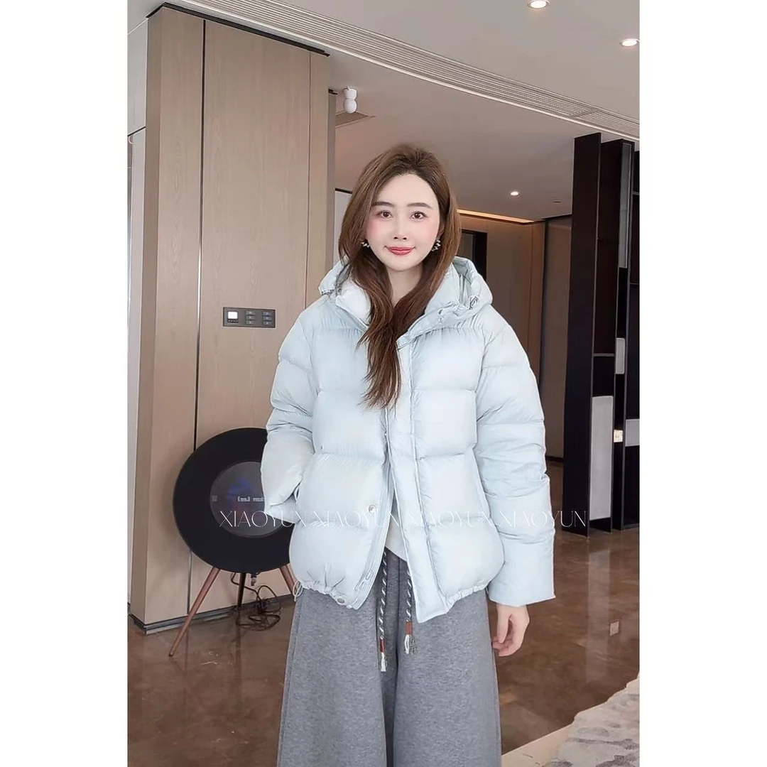 【带帽肯豆羽绒服】 小允姐姐2025新款气质时尚羽绒服