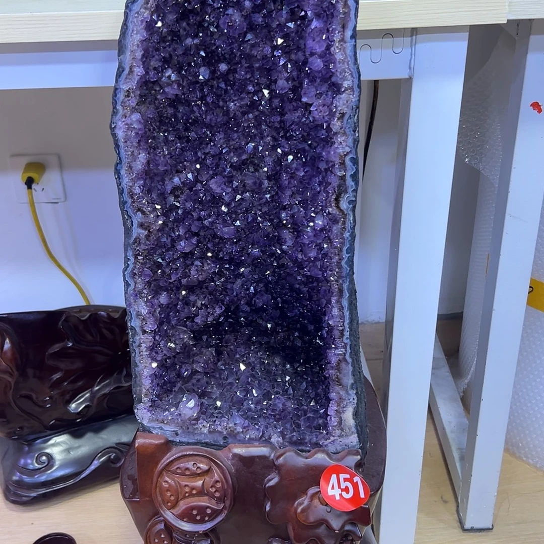 未镶嵌紫晶大型摆件（非配饰）