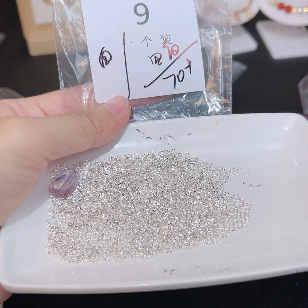 紫晶珠宝半成品银S925镶嵌9