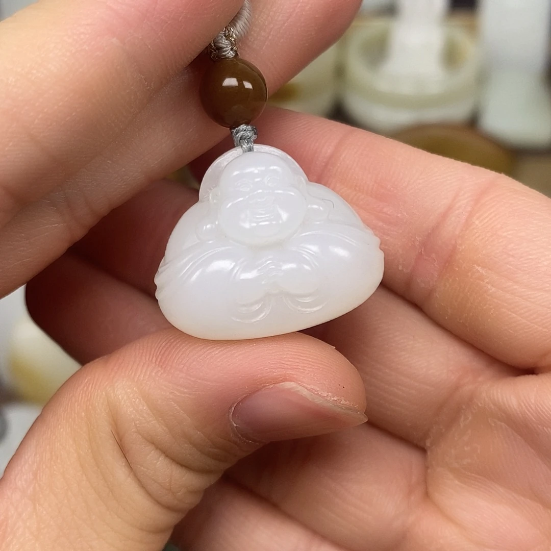 和田玉未镶嵌颈饰10