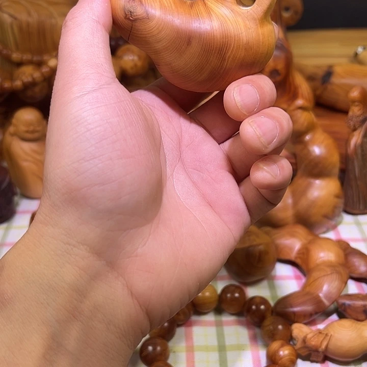 眉***笑太行崖柏把把壶把把壶