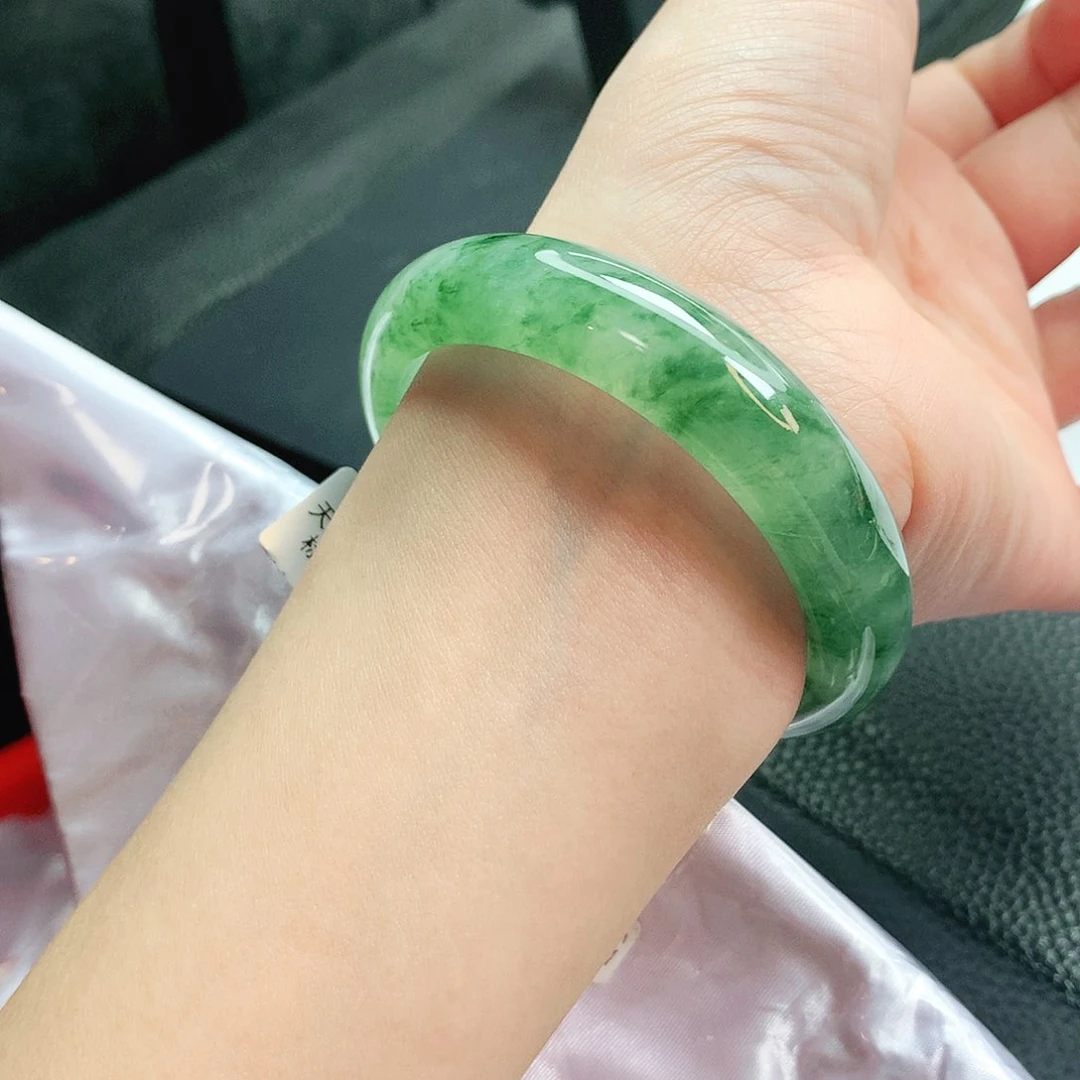 【闪购商品】未镶嵌手镯翡翠缅甸天然a货翡翠