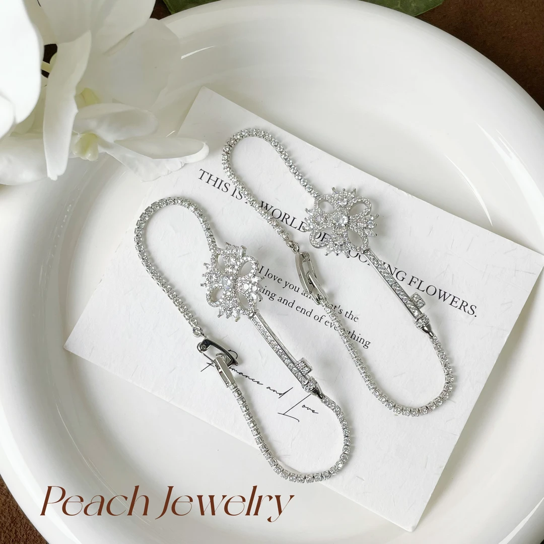 非金属仿水晶手链 大牌同款锆石手链T-LS10多样性发一颜色微差