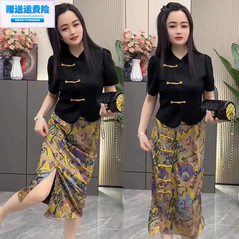 （运费险）2025春夏季新款时尚显瘦气质网红高档女宽松大码短袖女