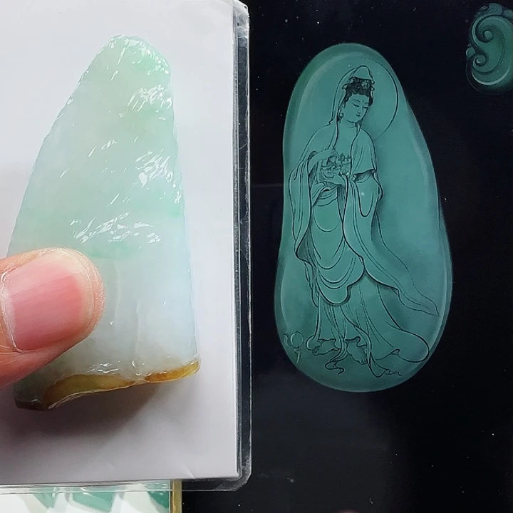 定制翡翠未镶嵌翡翠首饰
