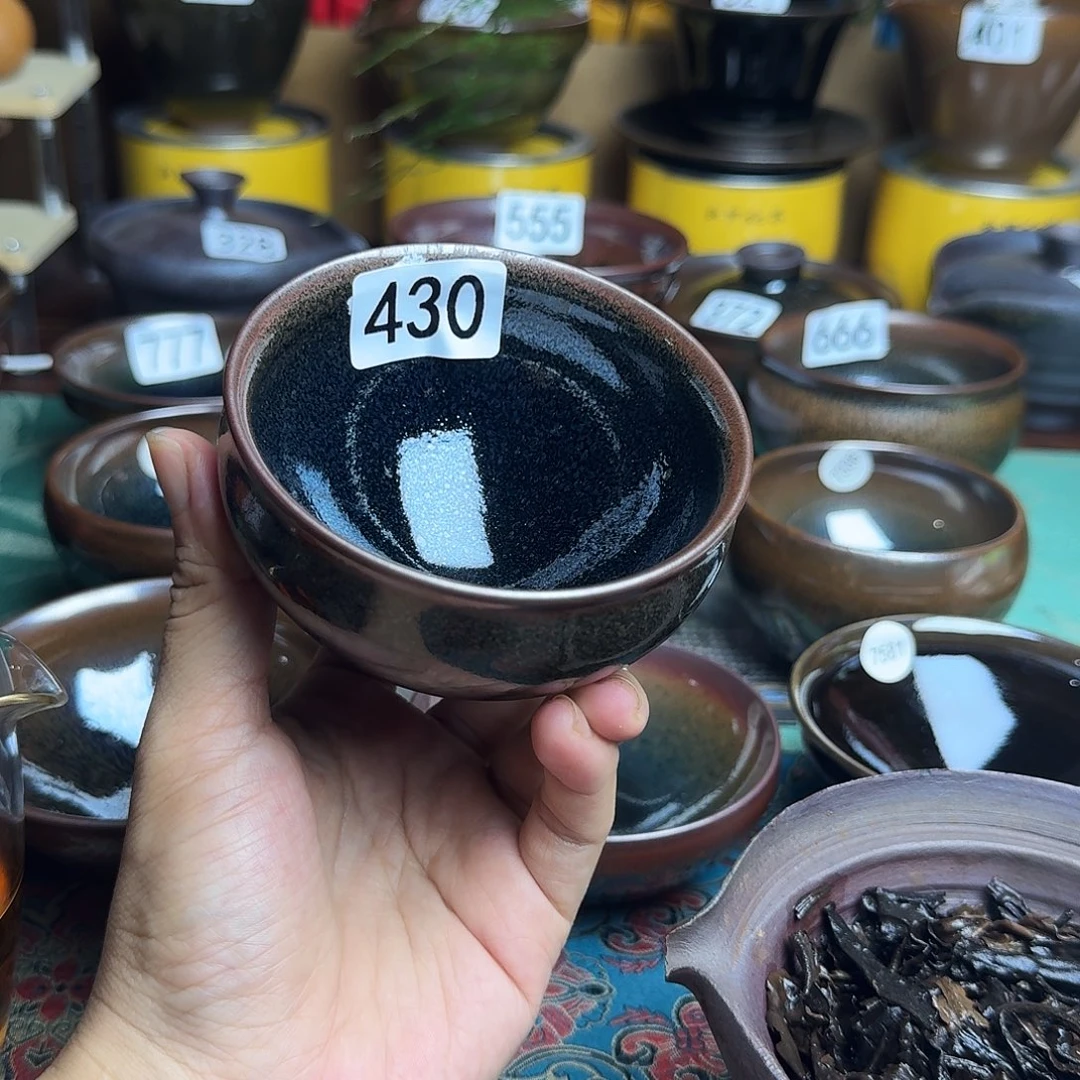 茶盏430 秋罗柴烧手工主人杯