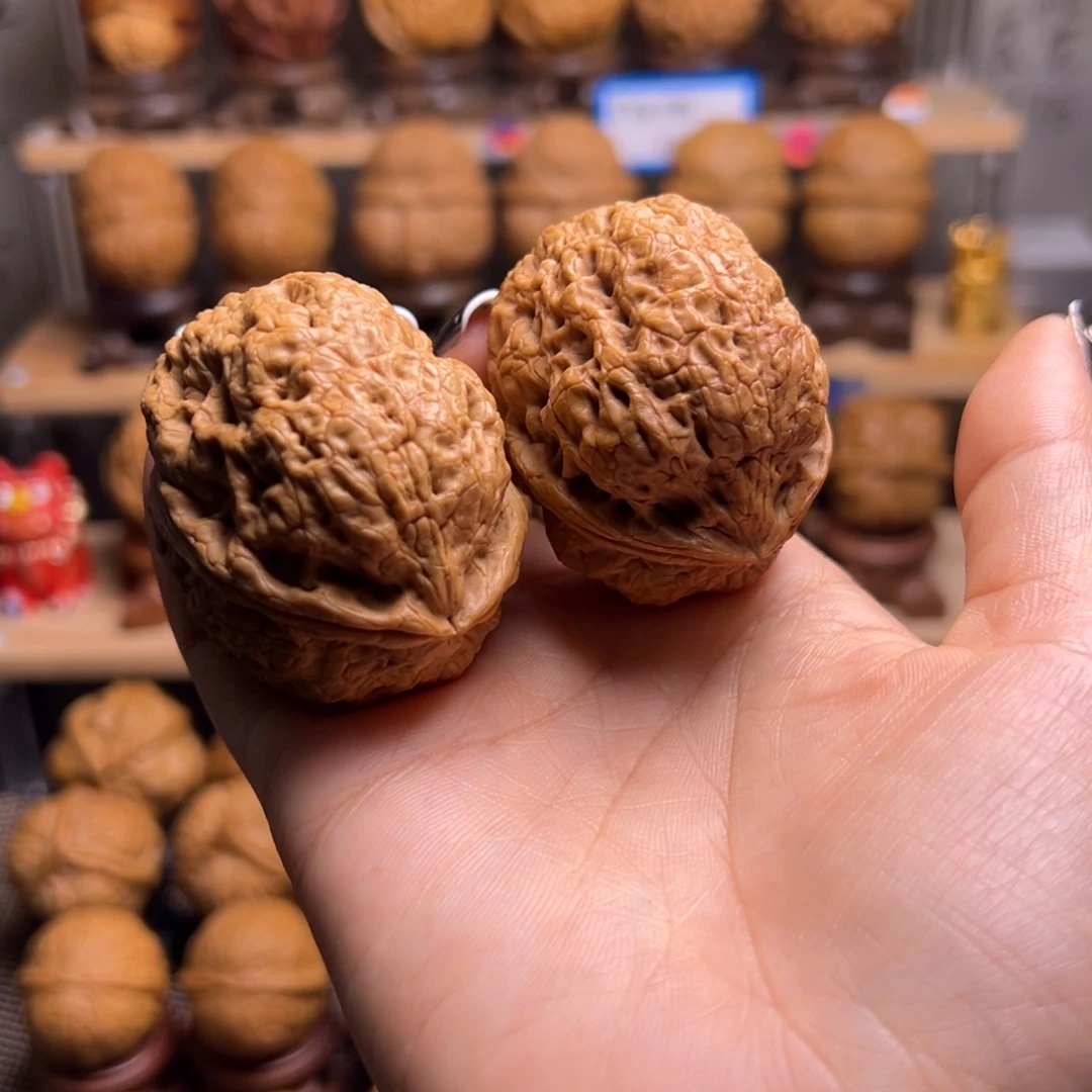 把件桃核虎头蟾H31、46……